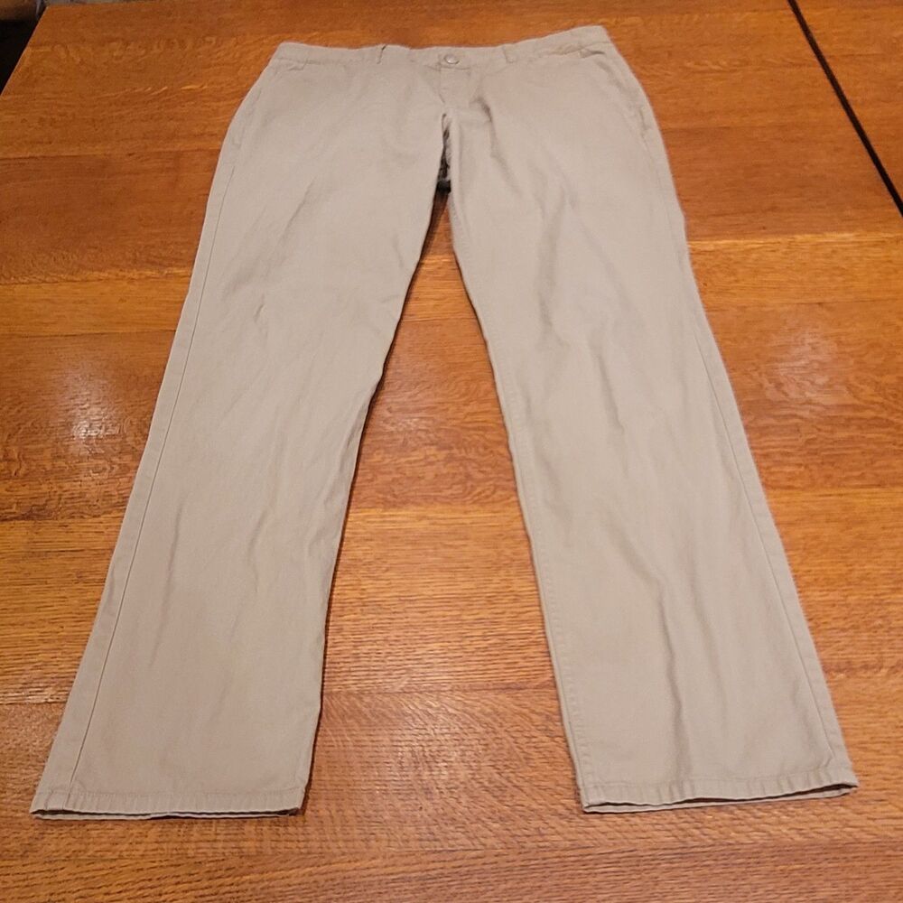 Bonobos Original Chino Athletic Pants Khaki 38x34 Cotton Stretch